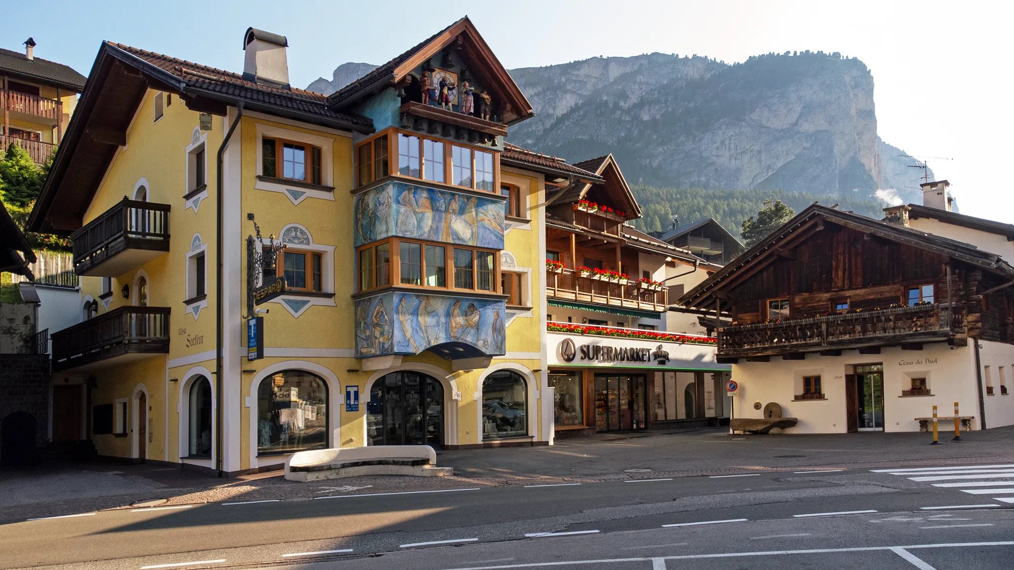 Senoner Sartëur Standort in Wolkenstein Gröden – Dolomiten